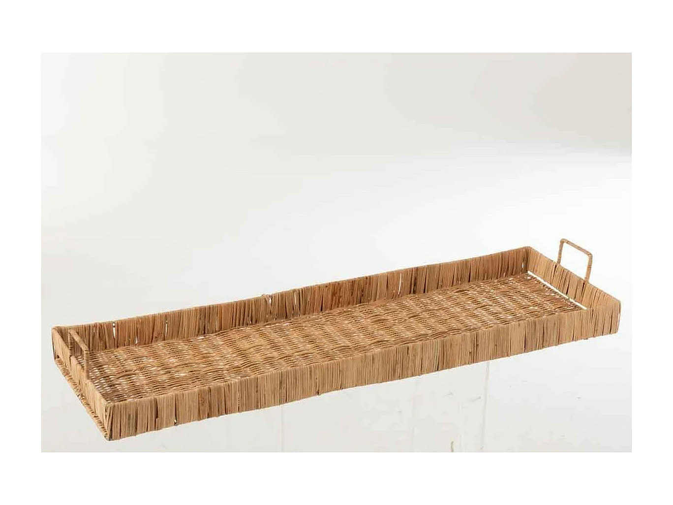 Plat de Présentation en Rotin "Celia" 95cm Naturel