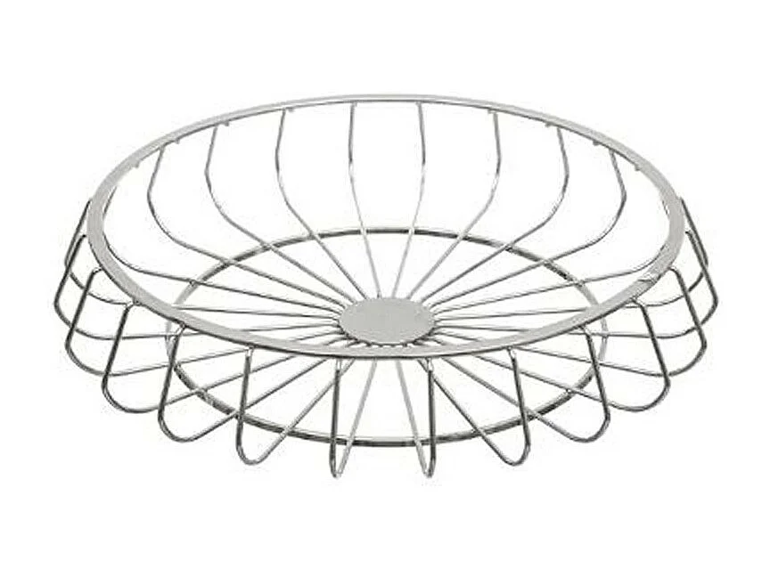 Corbeille Design "New Line" 33cm Argent