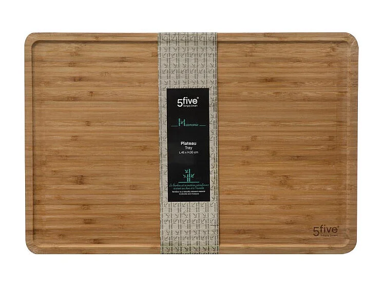 Plateau De Présentation "Harmonie" 45cm Naturel