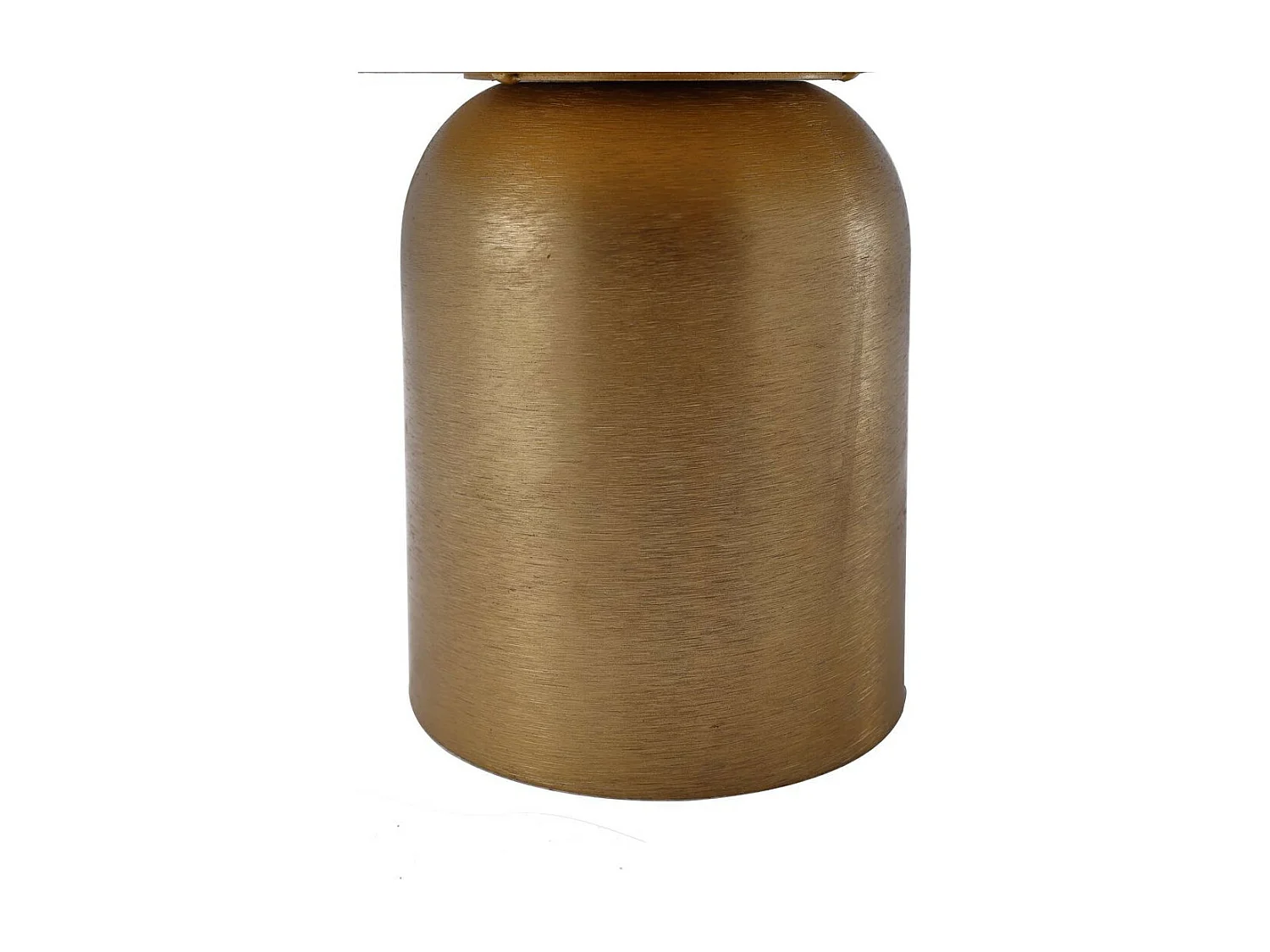 Plat de Présentation Design "Leca" 20cm Or & Rose