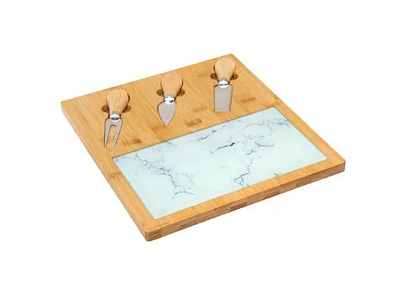 Coffret Dégustation 5 Pièces "Fromage" 30cm Naturel