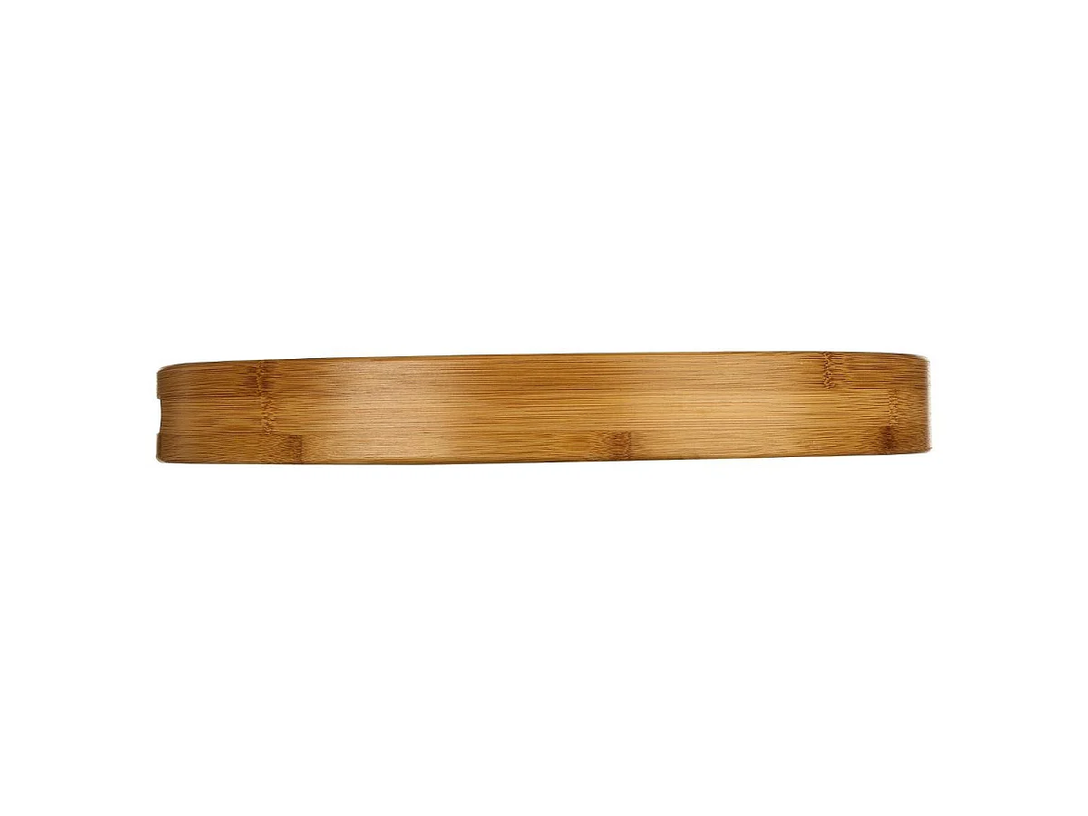 Plateau de Service Rond "Bambou" 40cm Naturel