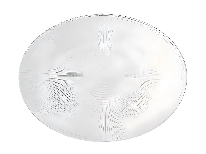 Plat de Présentation "Génération" 33cm Transparent