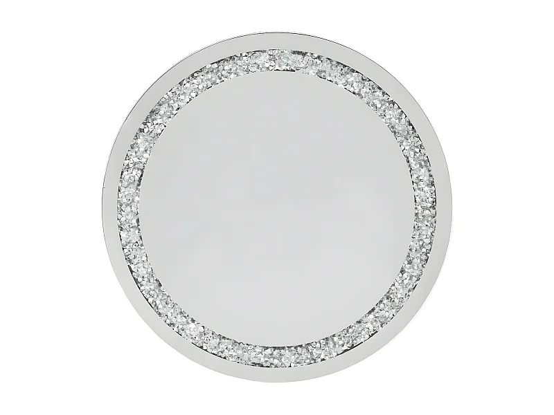 Centre de Table Miroir "Polaire" 40cm Argent