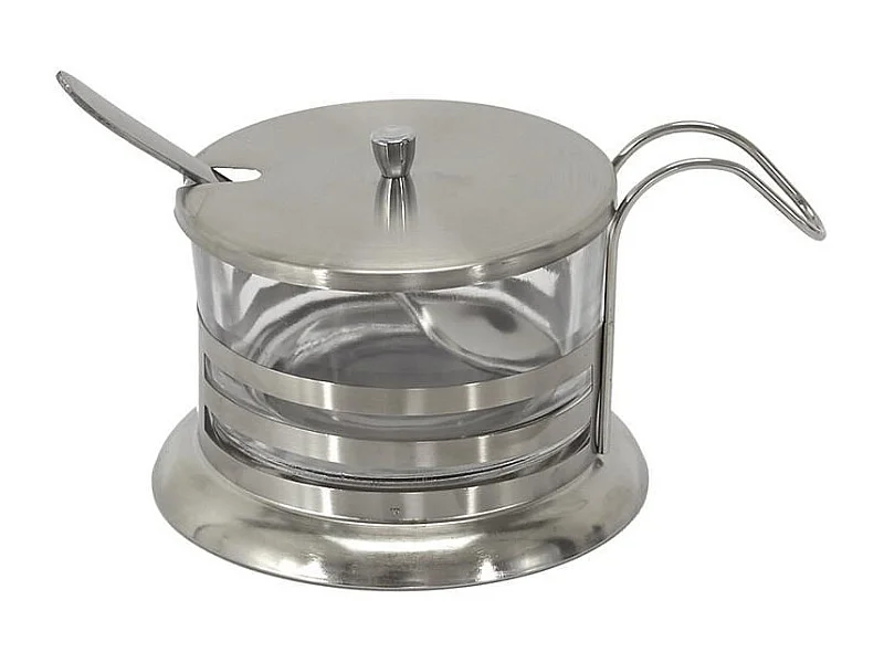 Distributeur de Parmesan "Fromages" 18cl Argent