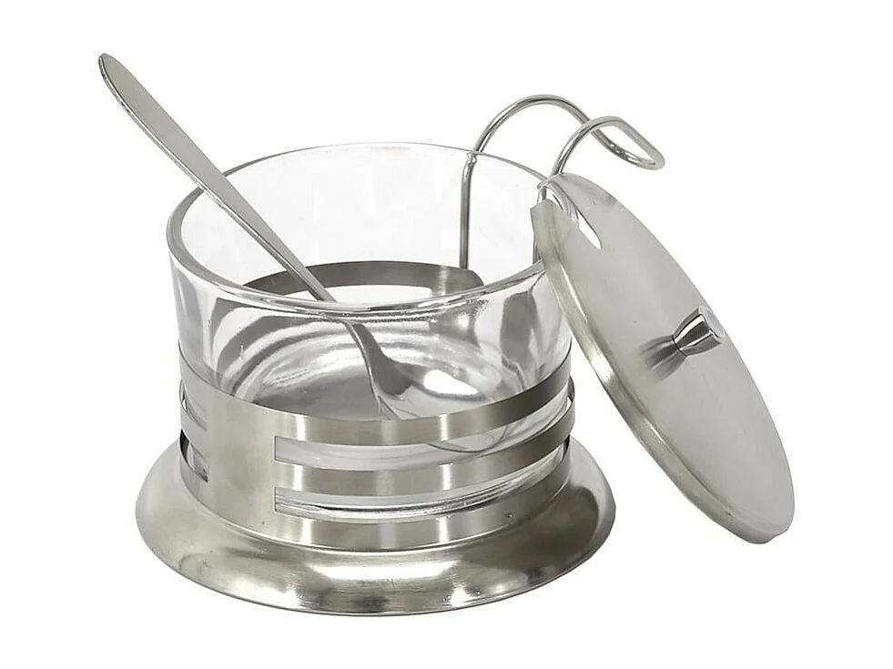 Distributeur de Parmesan "Fromages" 18cl Argent