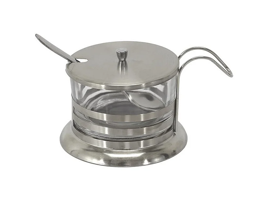 Distributeur de Parmesan "Fromages" 18cl Argent