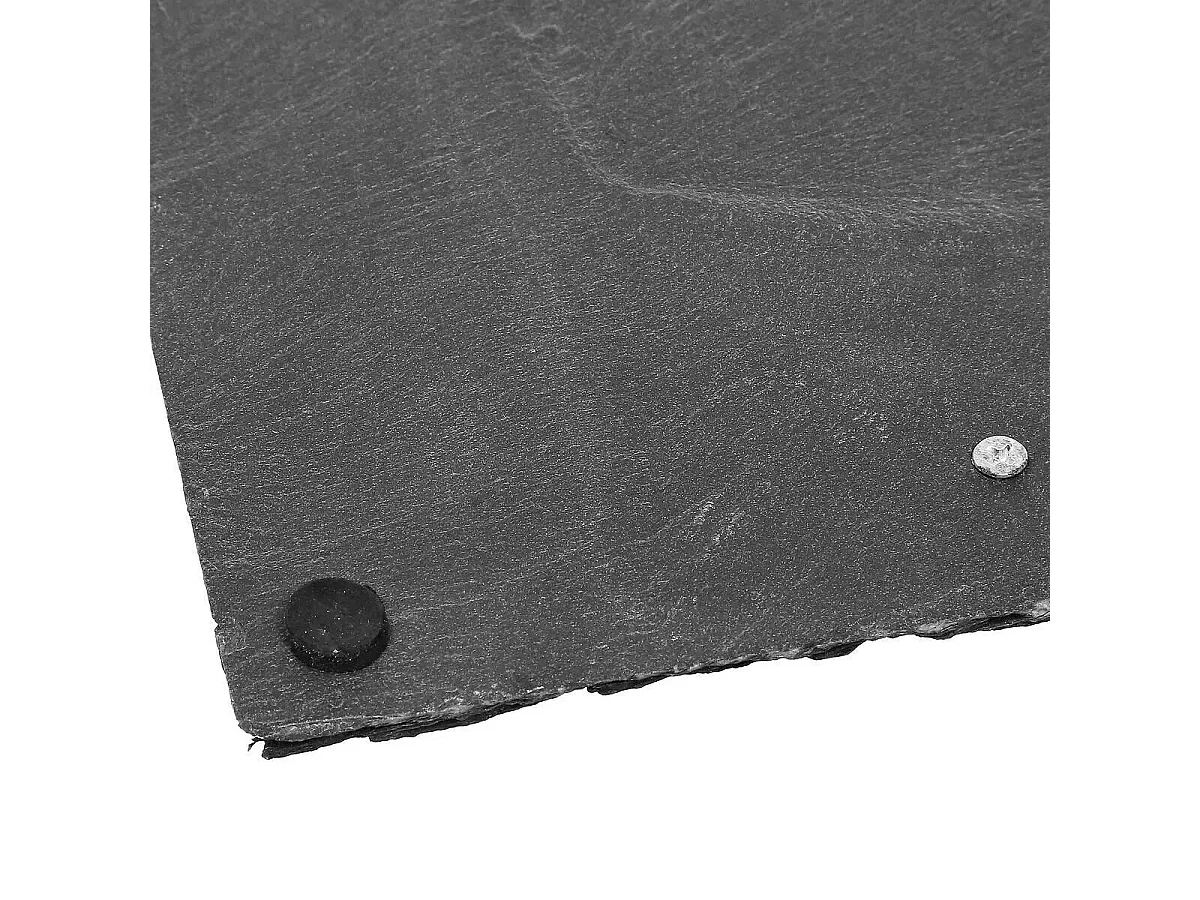 Plateau de Présentation "Ardoise" 40cm Gris