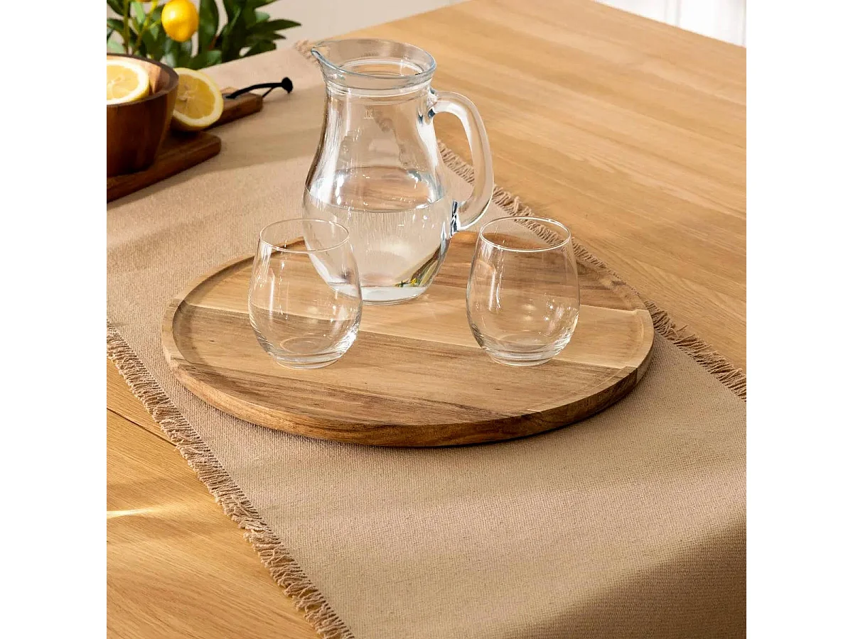 Plateau de Présentation "Alicante" 30cm Marron
