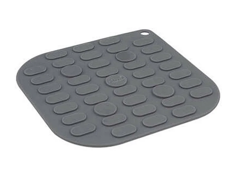 Dessous de Plat en Silicone "Aimanté" 16cm Gris