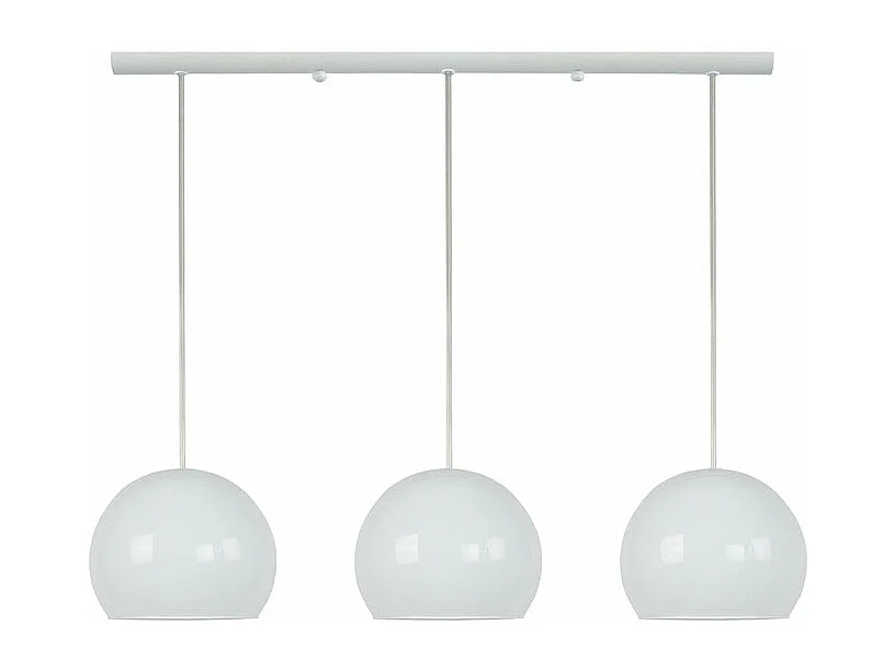 Suspensão TOSEL  PALLA vidro tigela maçã D18 x  H75  cm