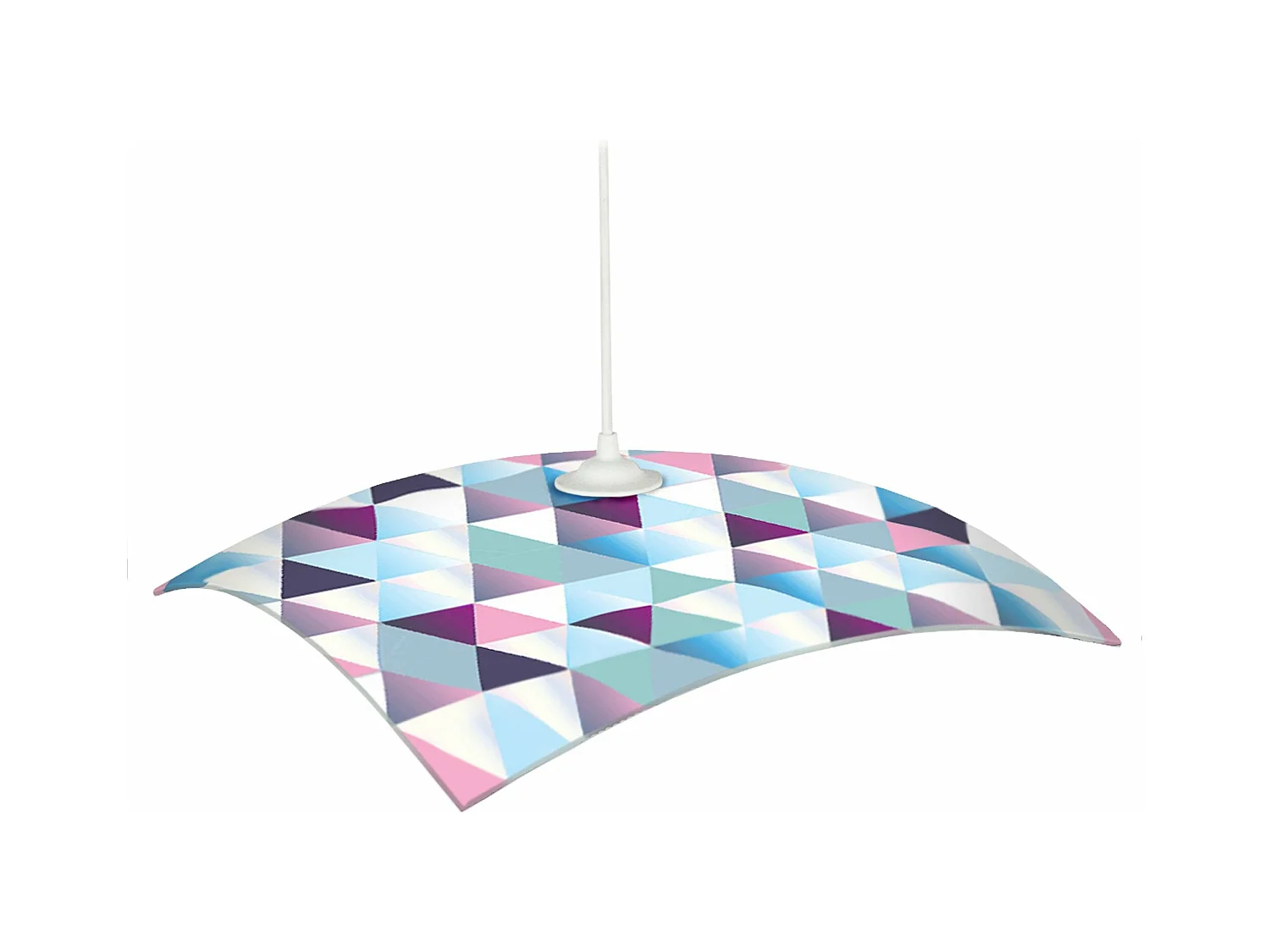 Suspensión  TOSEL ,vidrio,Negro,A60xD25xP25cm