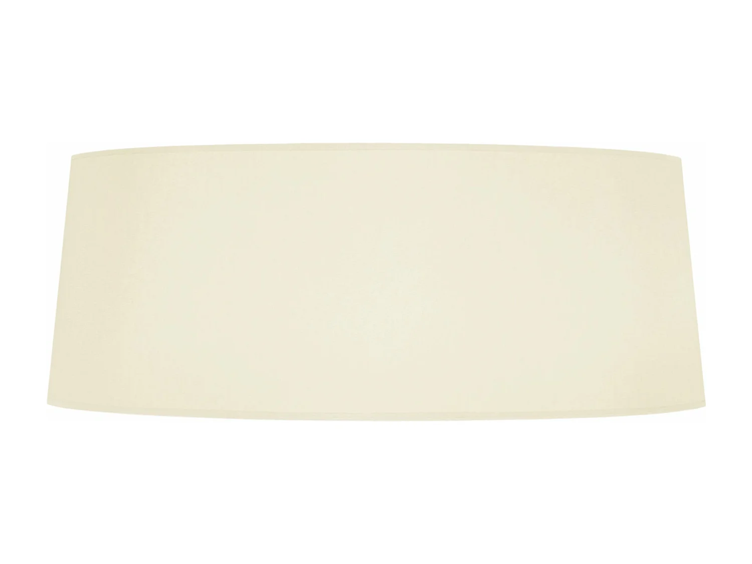 Abajur TOSEL TROMPETA tecido queimado branco D30 x  H53  cm