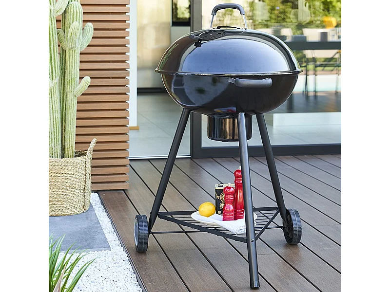 Barbecue à Charbon "Neka Bisca" 103cm Noir