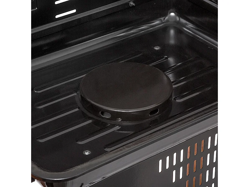 Barbecue à Charbon "Clorinda" 117cm Noir