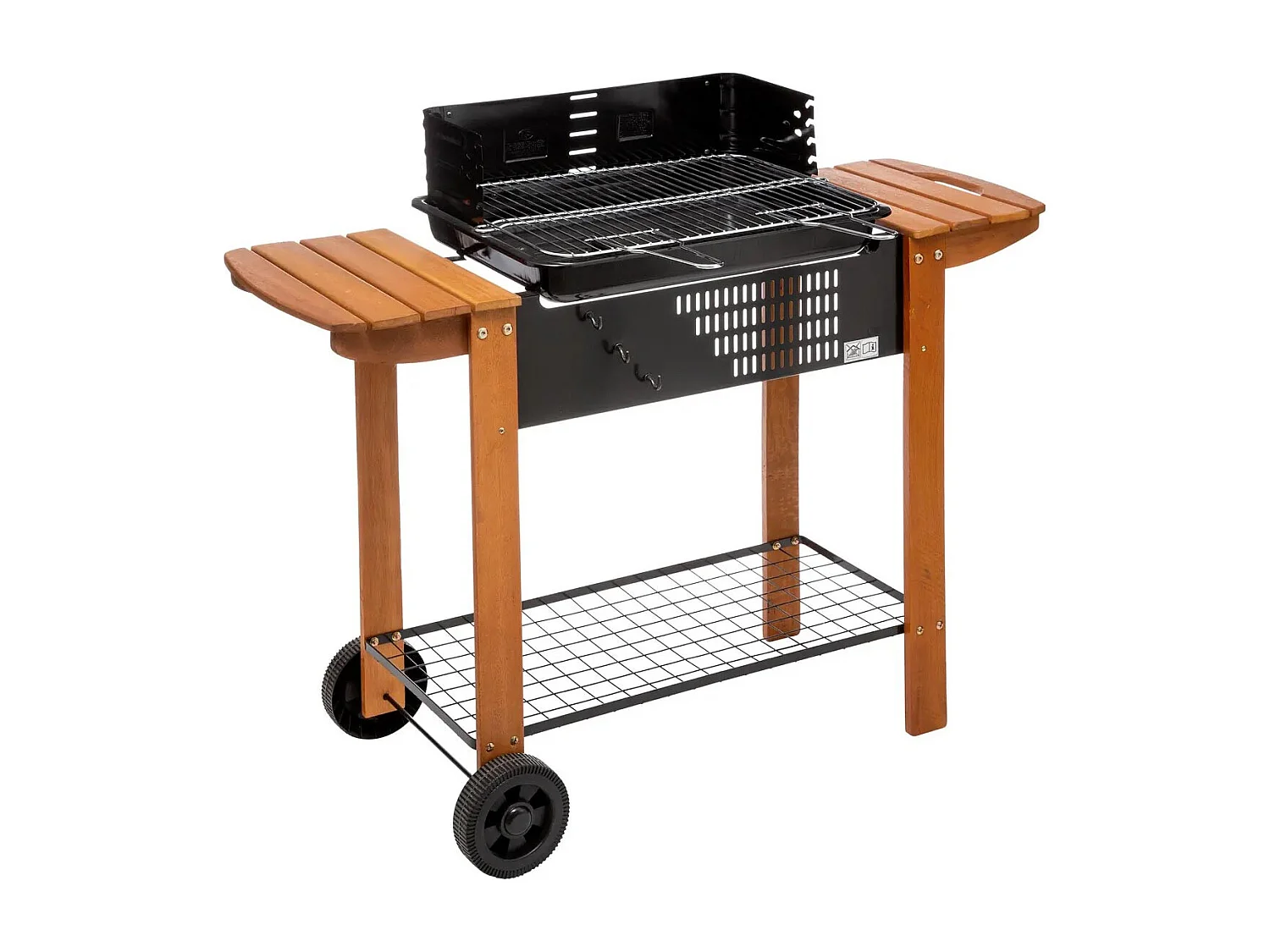 Barbecue à Charbon "Clorinda" 117cm Noir