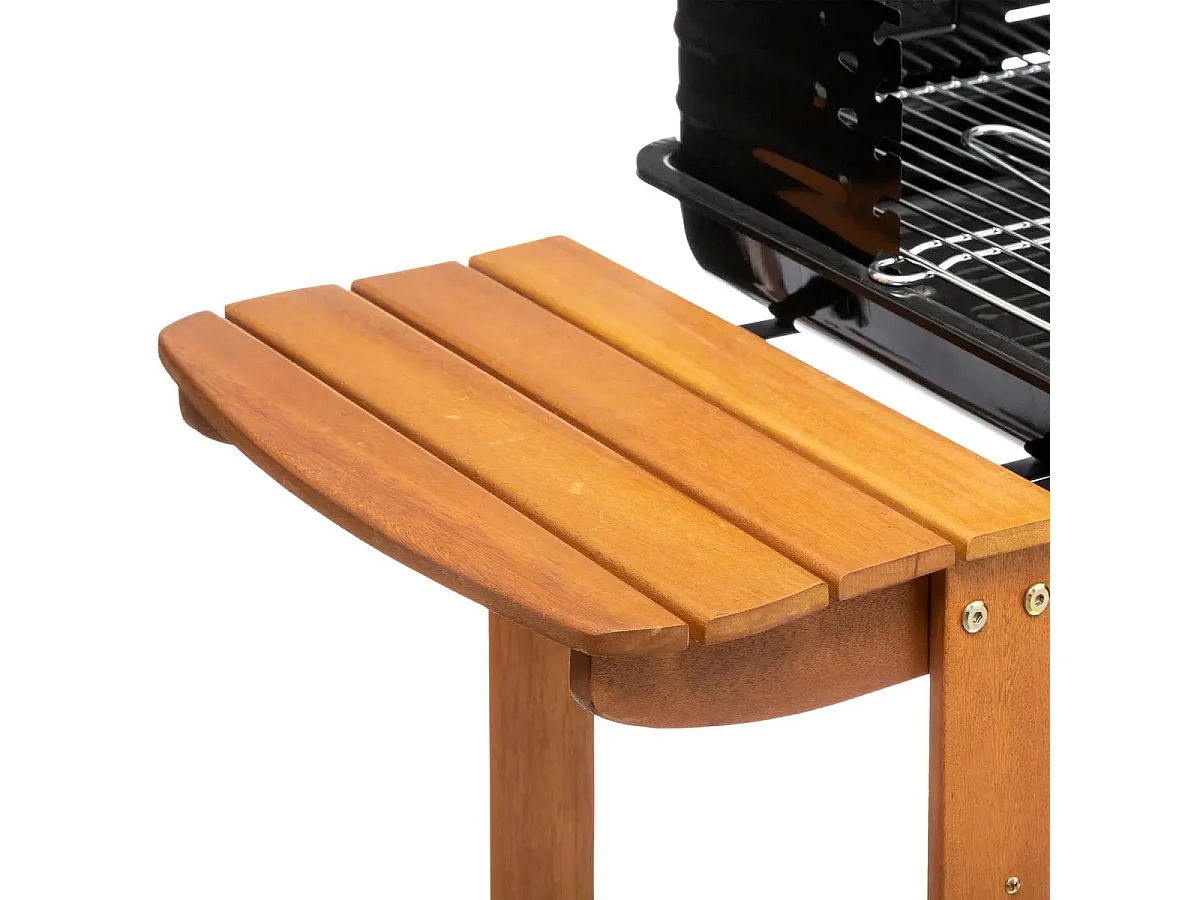 Barbecue à Charbon "Clorinda" 117cm Noir