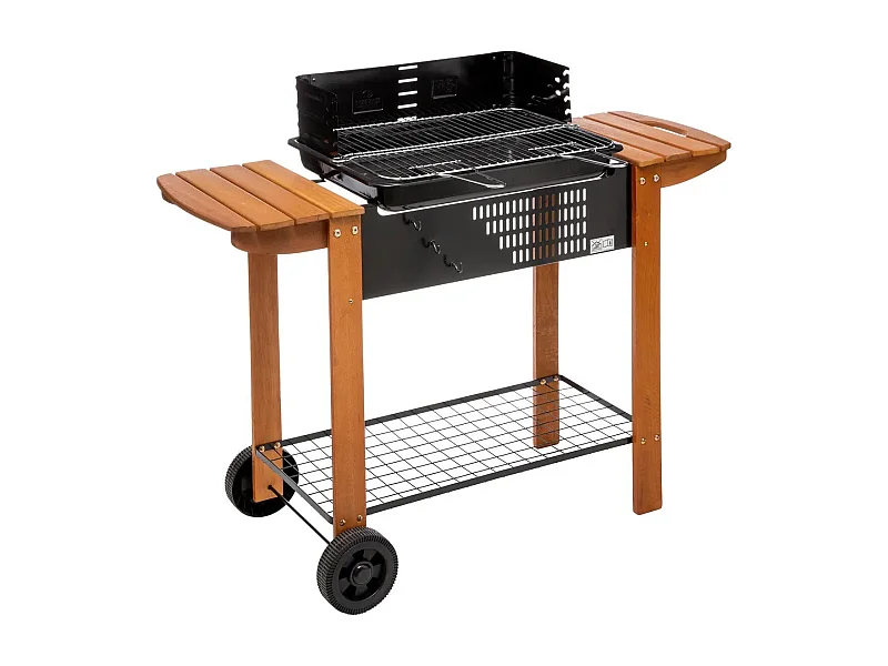 Barbecue à Charbon "Clorinda" 117cm Noir