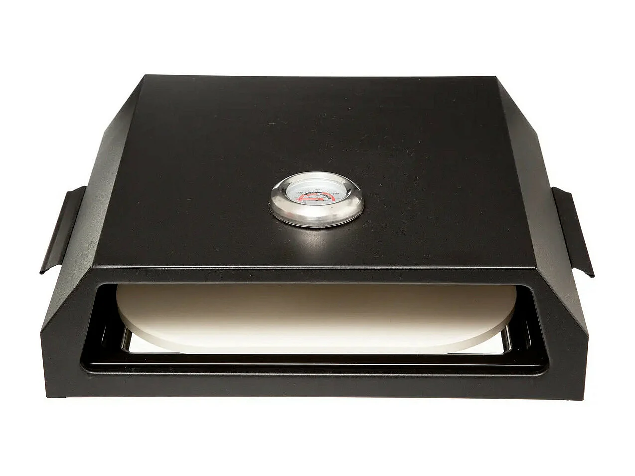 Four à Pizza "Pierre en Céramique" 44cm Noir