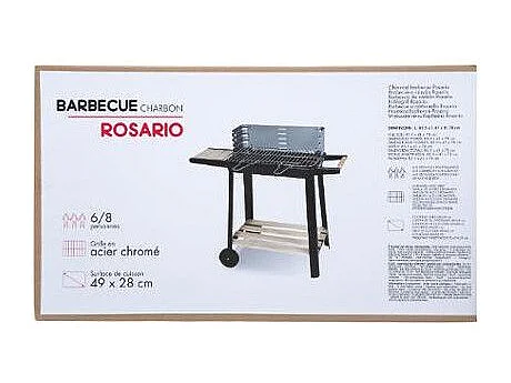 Barbecue à Charbon "Rosario" 85cm Noir