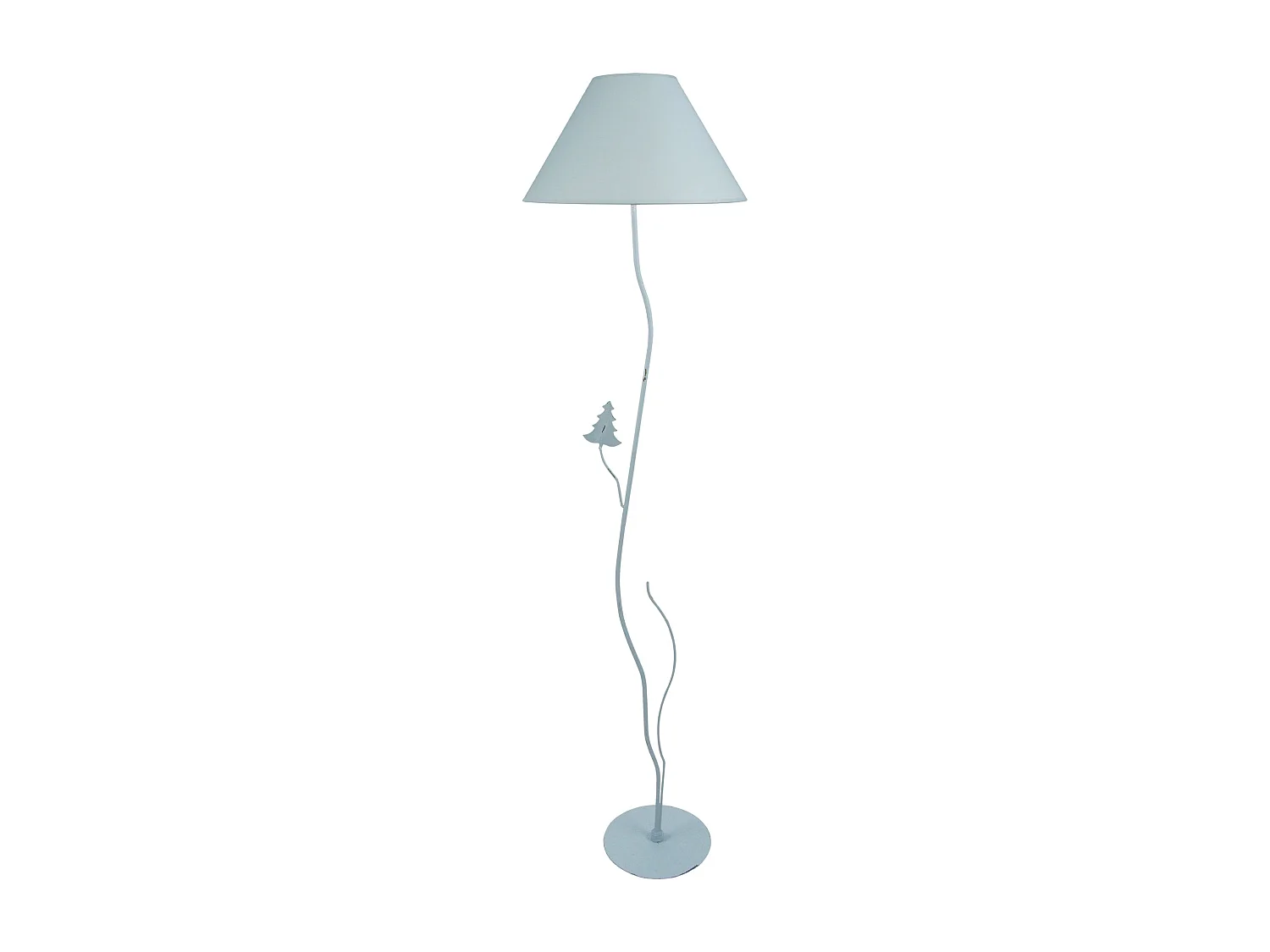 Candeeiro de Pé TOSEL STOCKHOLM metal certo céu azul D35 x  H170  cm