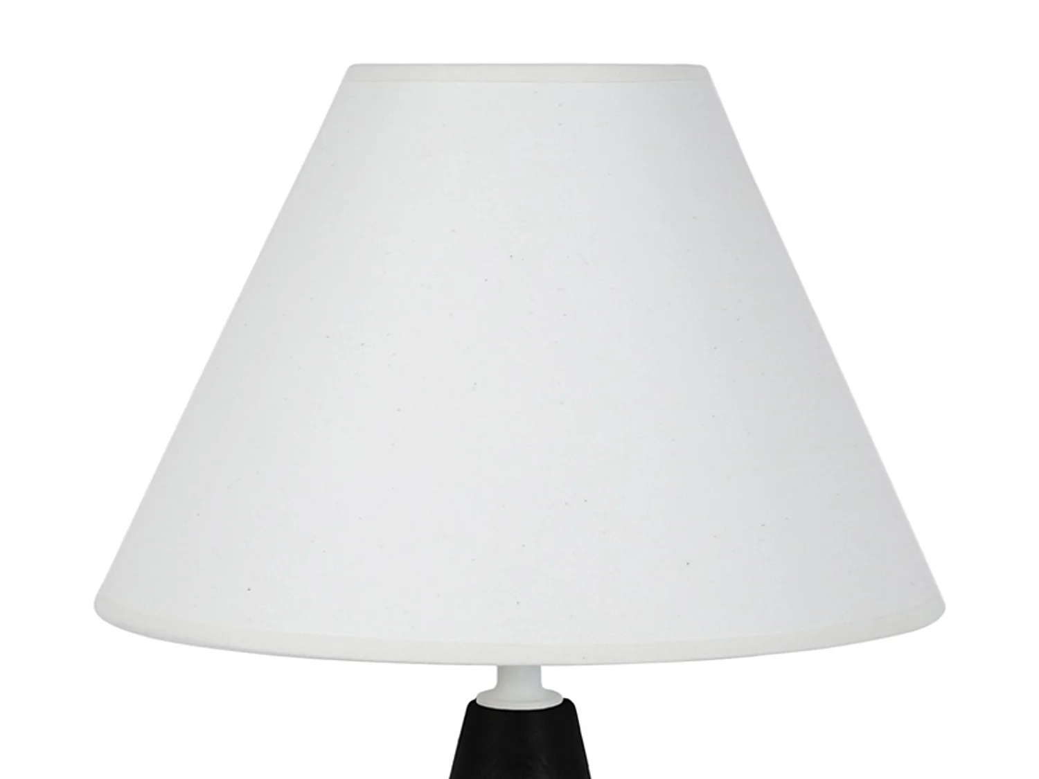 Abajur TOSEL LOT tecido coluna branco D25 x  H50  cm