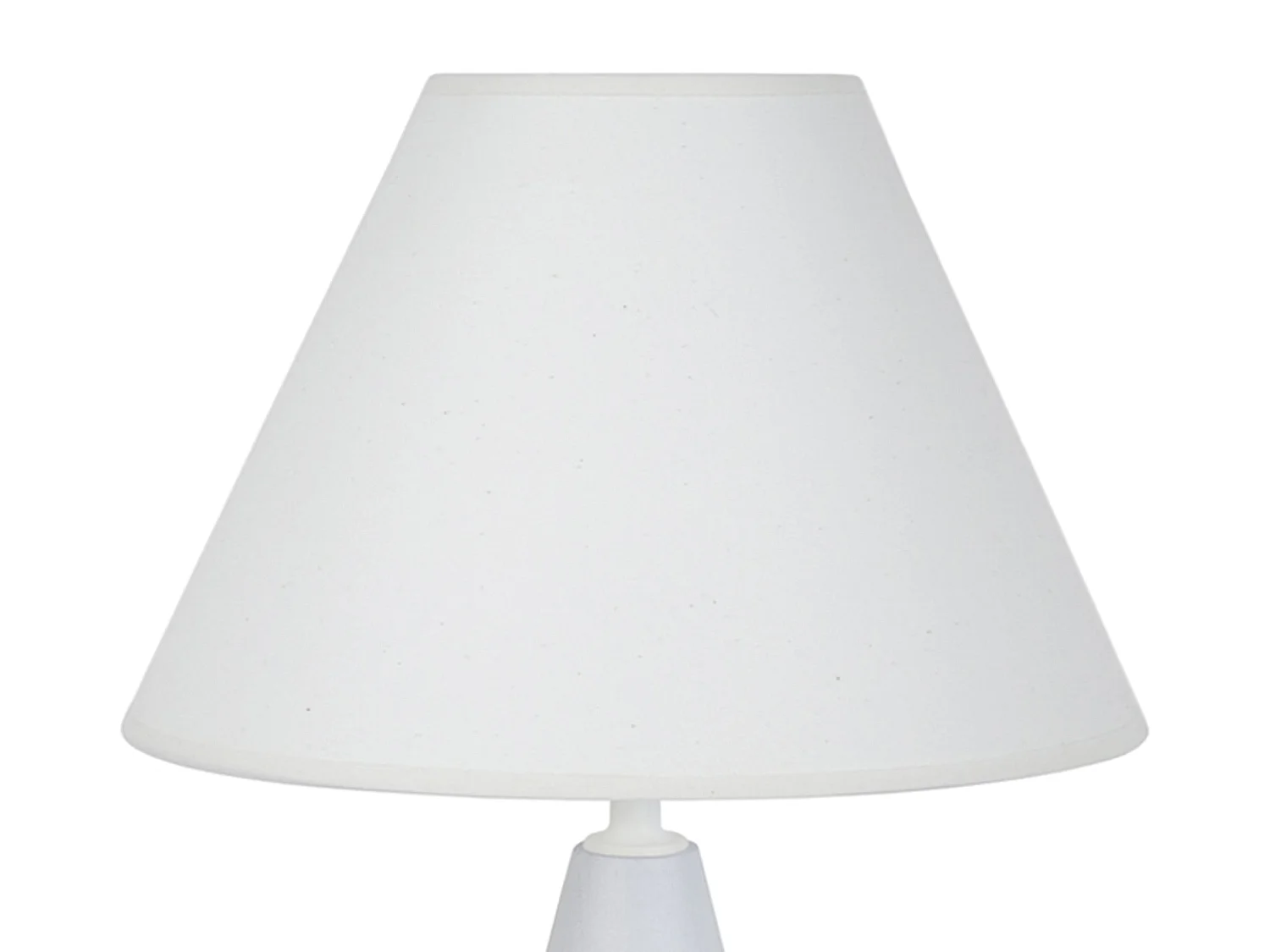 Lampada da tavolo legno conico bianco  IRINA bianco  D'22cm