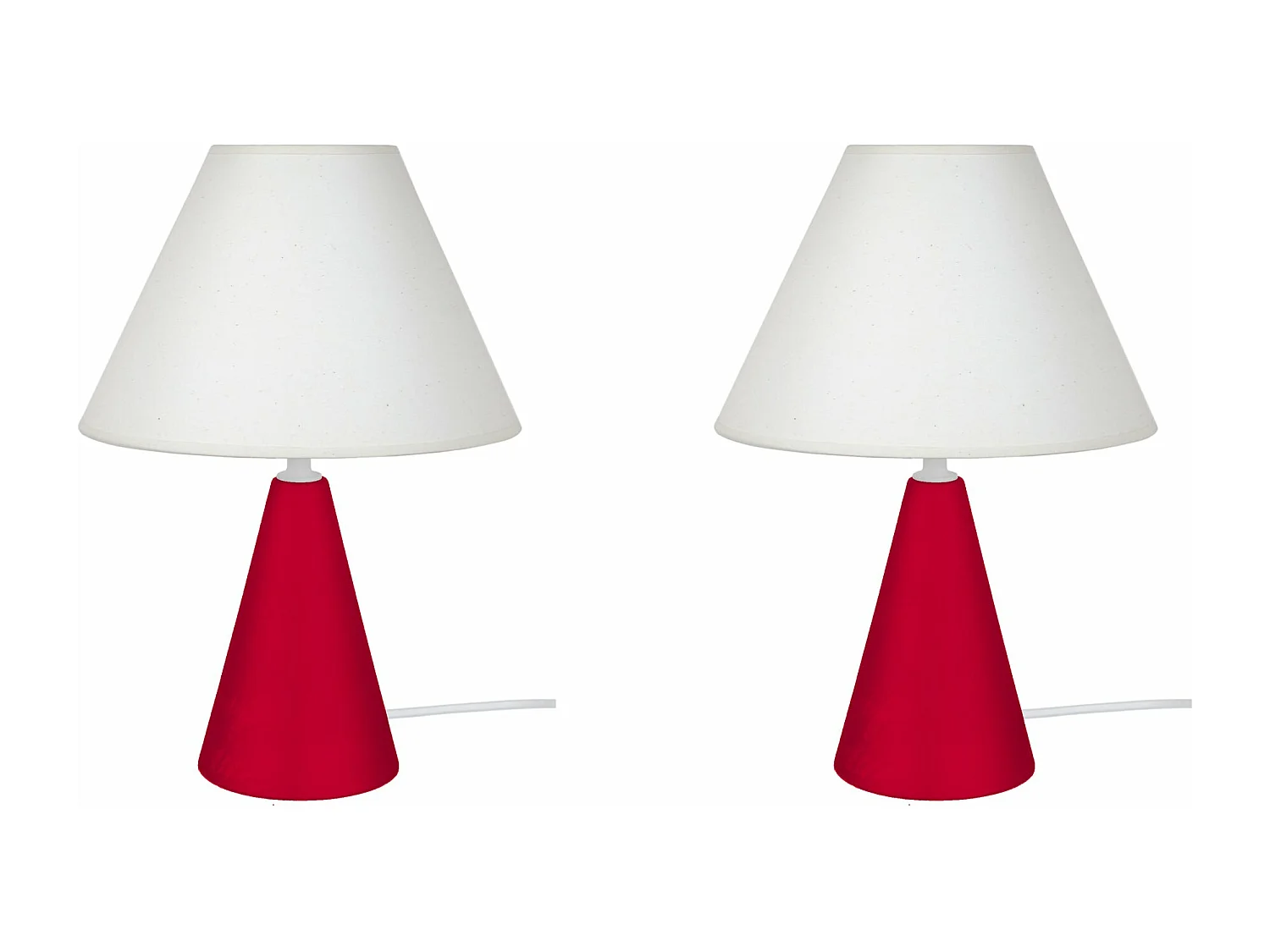 Abajur TOSEL ELVIRA LT2 metal cogumelo taupe D15 x  H18,5  cm