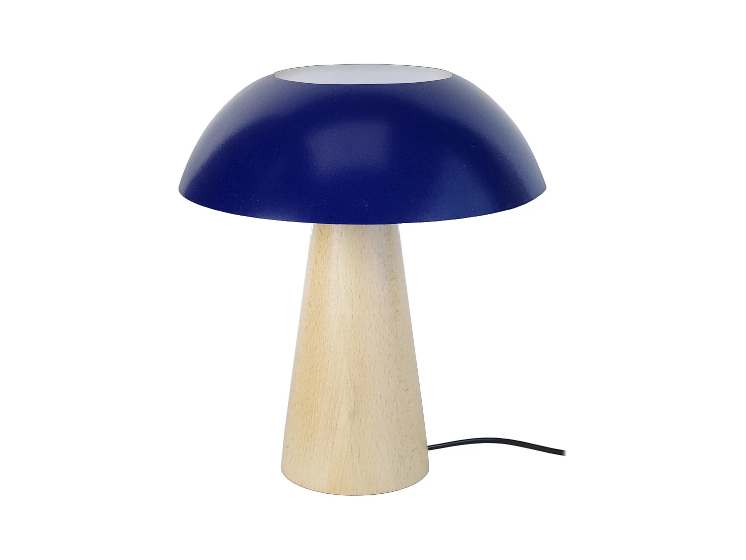 Lámpara de Mesa  TOSEL ,madera,natural,A35xD30xP30 cm