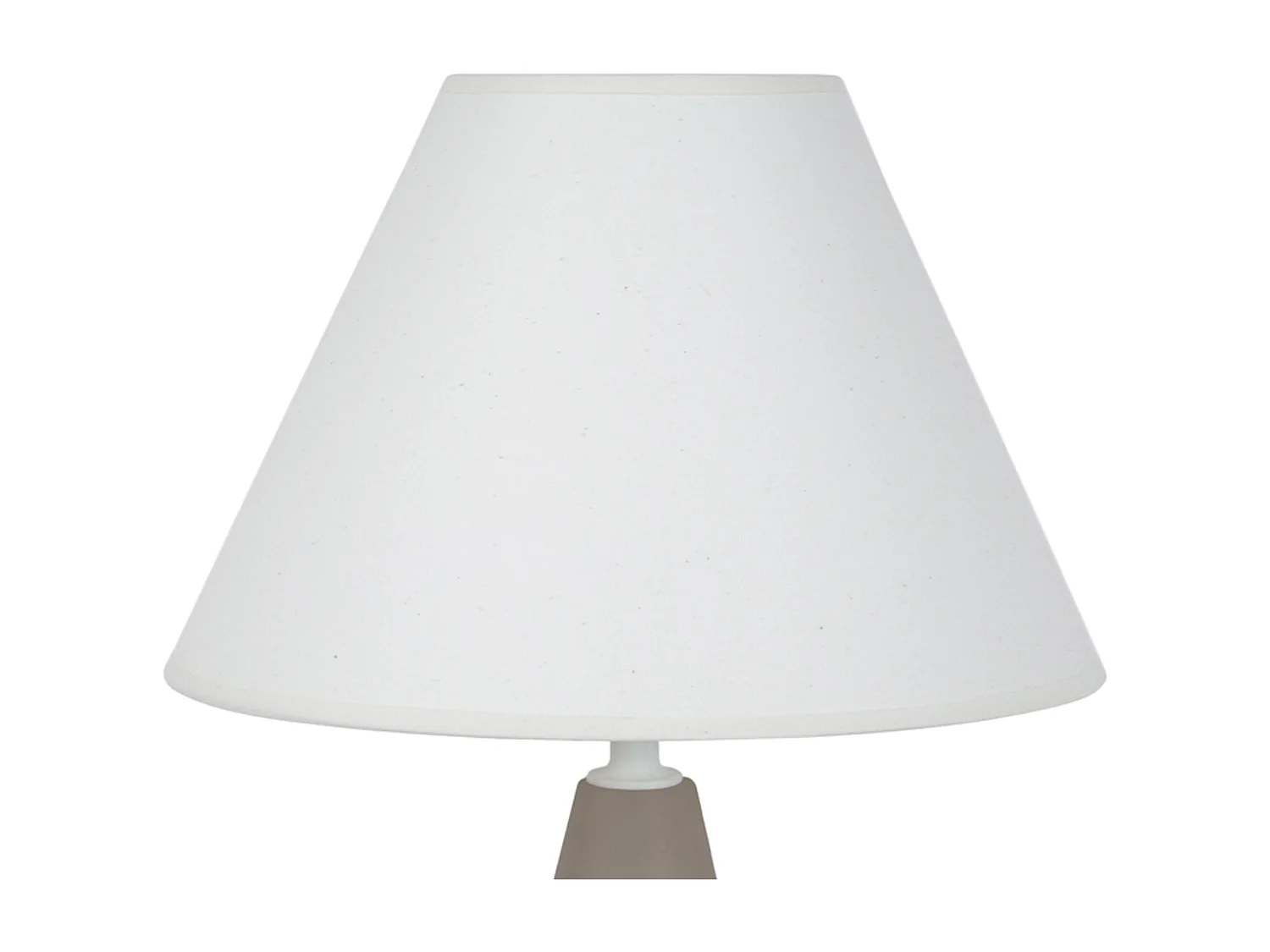 Abajur TOSEL LOT tecido coluna preto D30 x  H50  cm