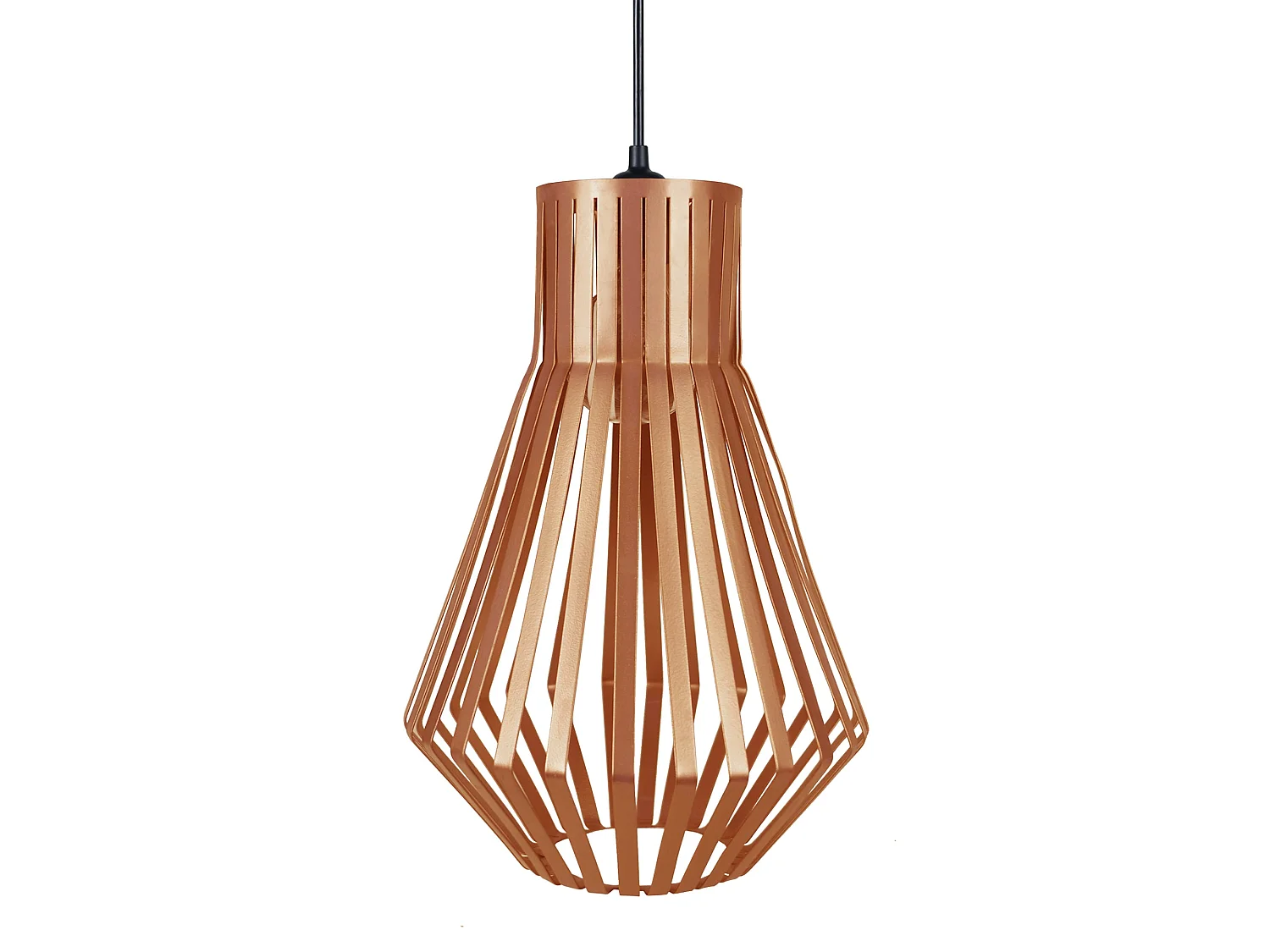 Suspensão TOSEL  LAM. ZURICK metal globo cinza D36 x  H90  cm