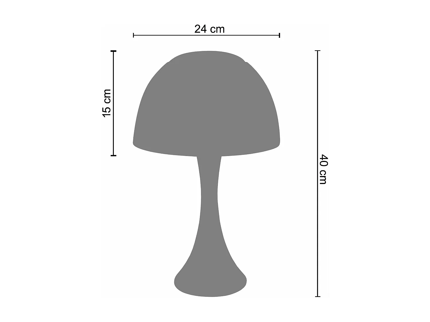 Lampe de chevet évasé bois  naturel,violet 40 cm.
