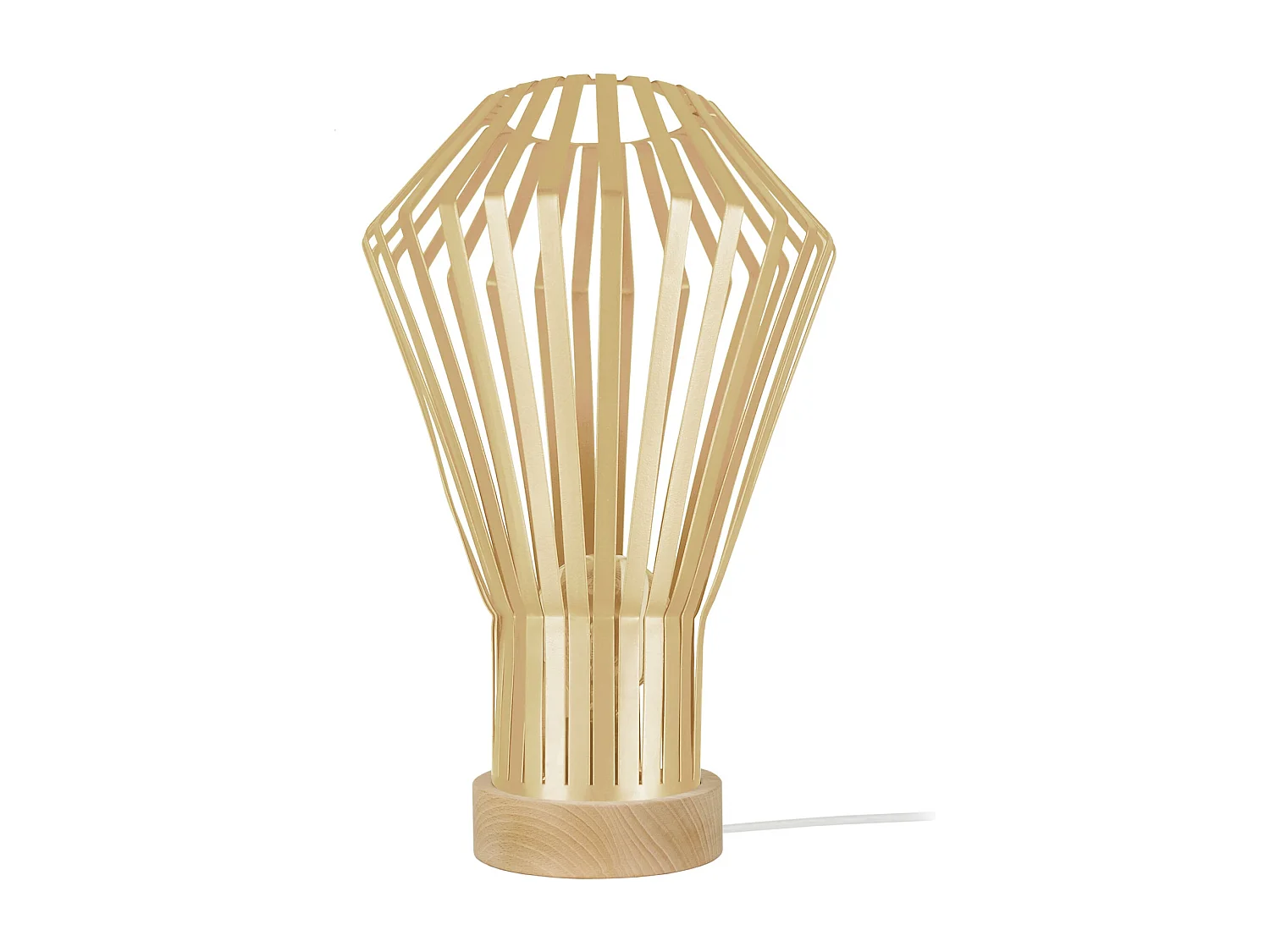 Abajur TOSEL SKARA tecido coluna escuro D30 x  H52  cm