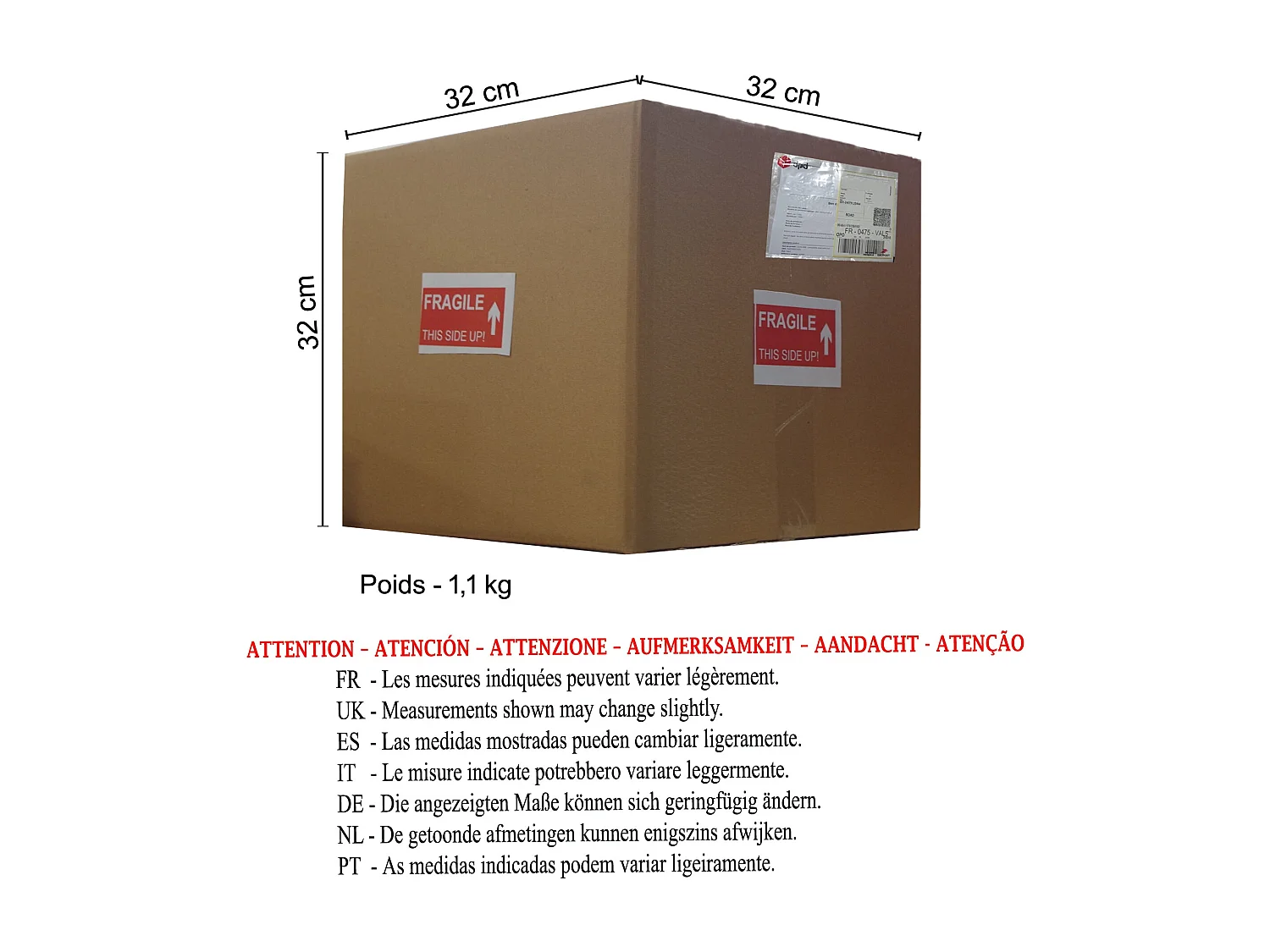 Cabndeeiro de escritório TOSEL LOFOTEN tecido articulado preto D28 x  H70  cm