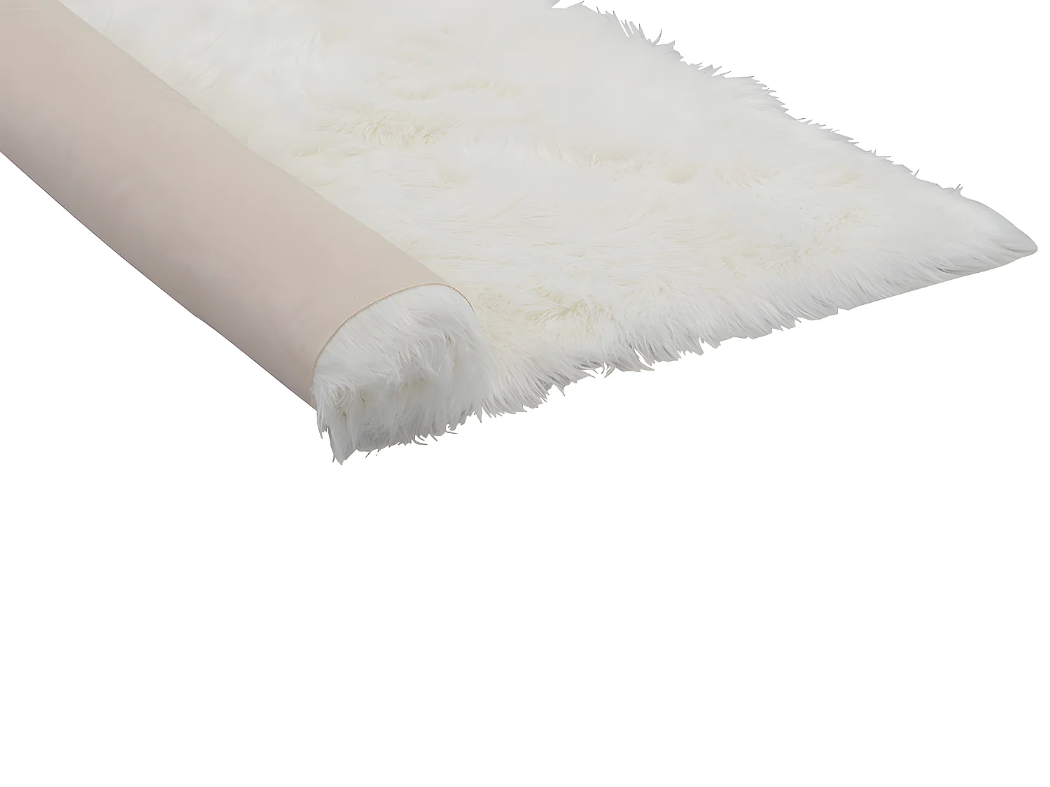 Teppich Kunstfell - 120 x 170 cm - Weiß - SHEEP