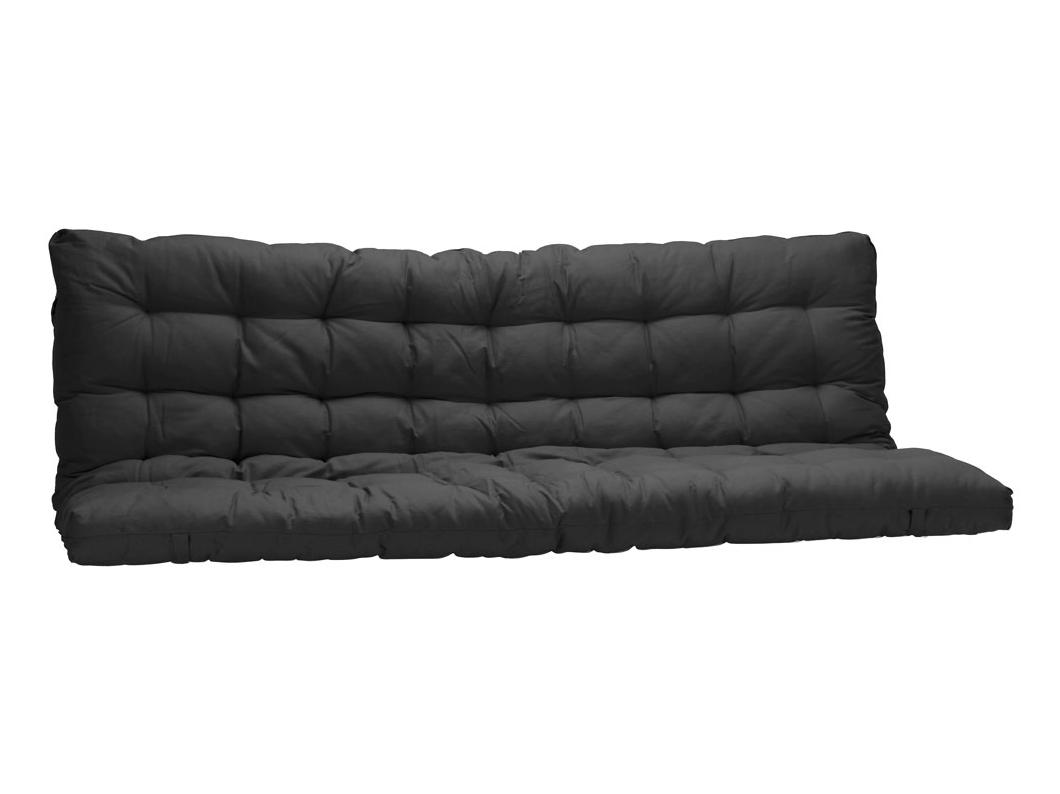 Futon 135x 190cm speciaal voor slaapbank dikte 10cm - Zwart - MODULO