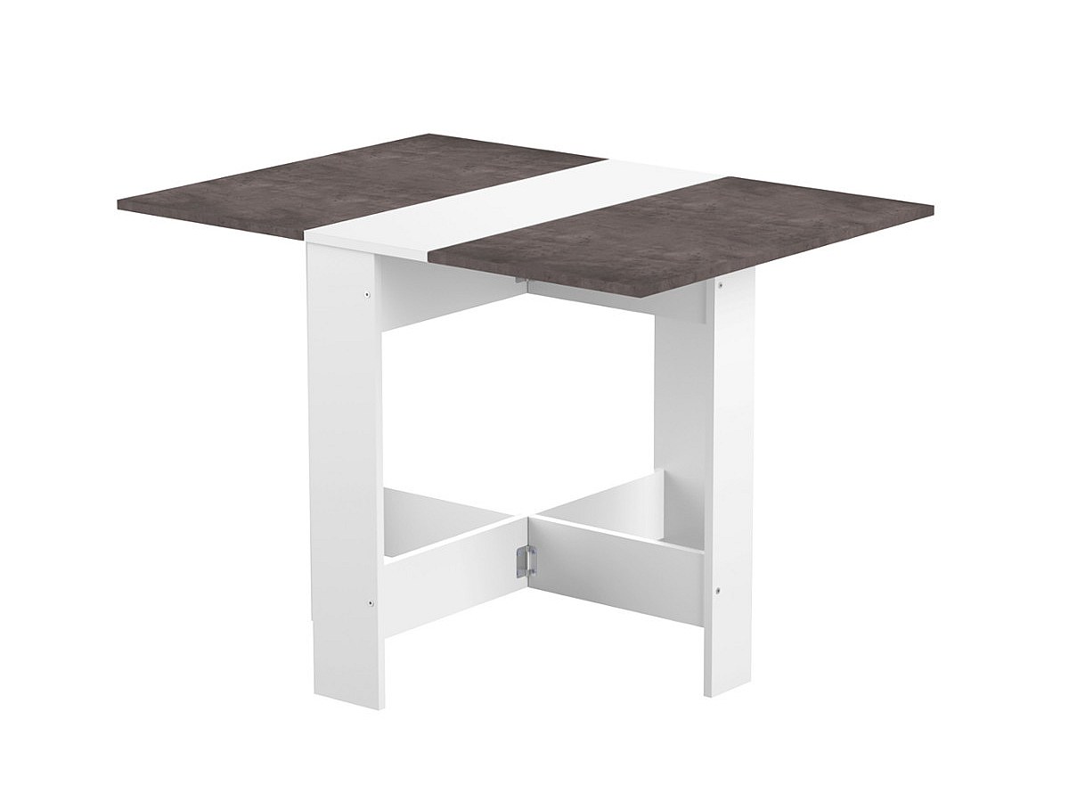 Mesa de comedor plegable FILIPA 4-6 comensales -Blanco