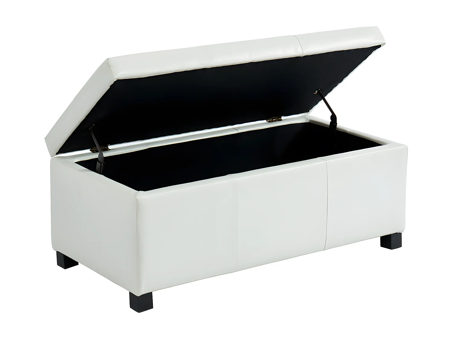Banc coffre simili FILIPPO - Blanc