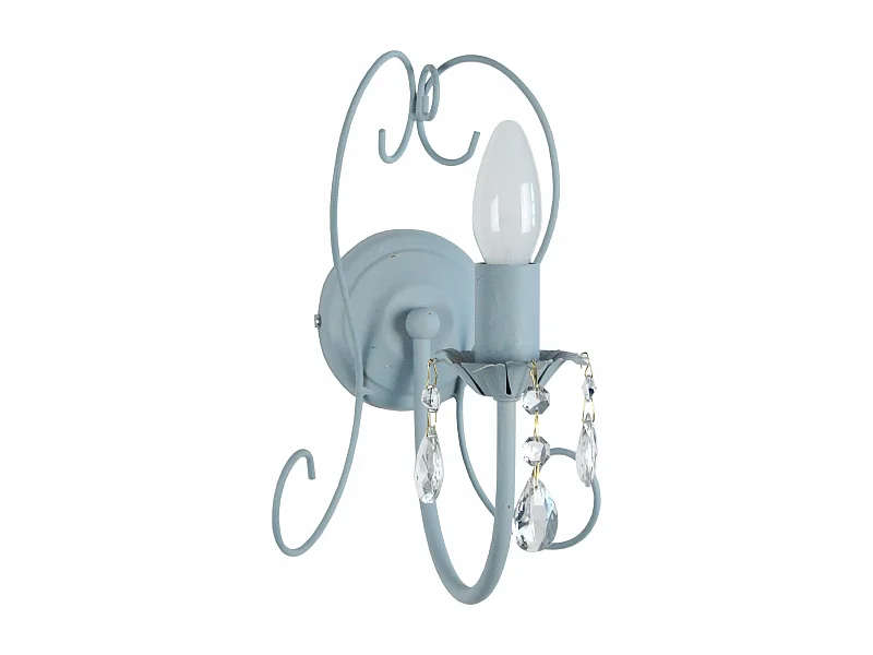 Aplique TOSEL PAMPILLES tecido braço durante D25 x  H9  cm