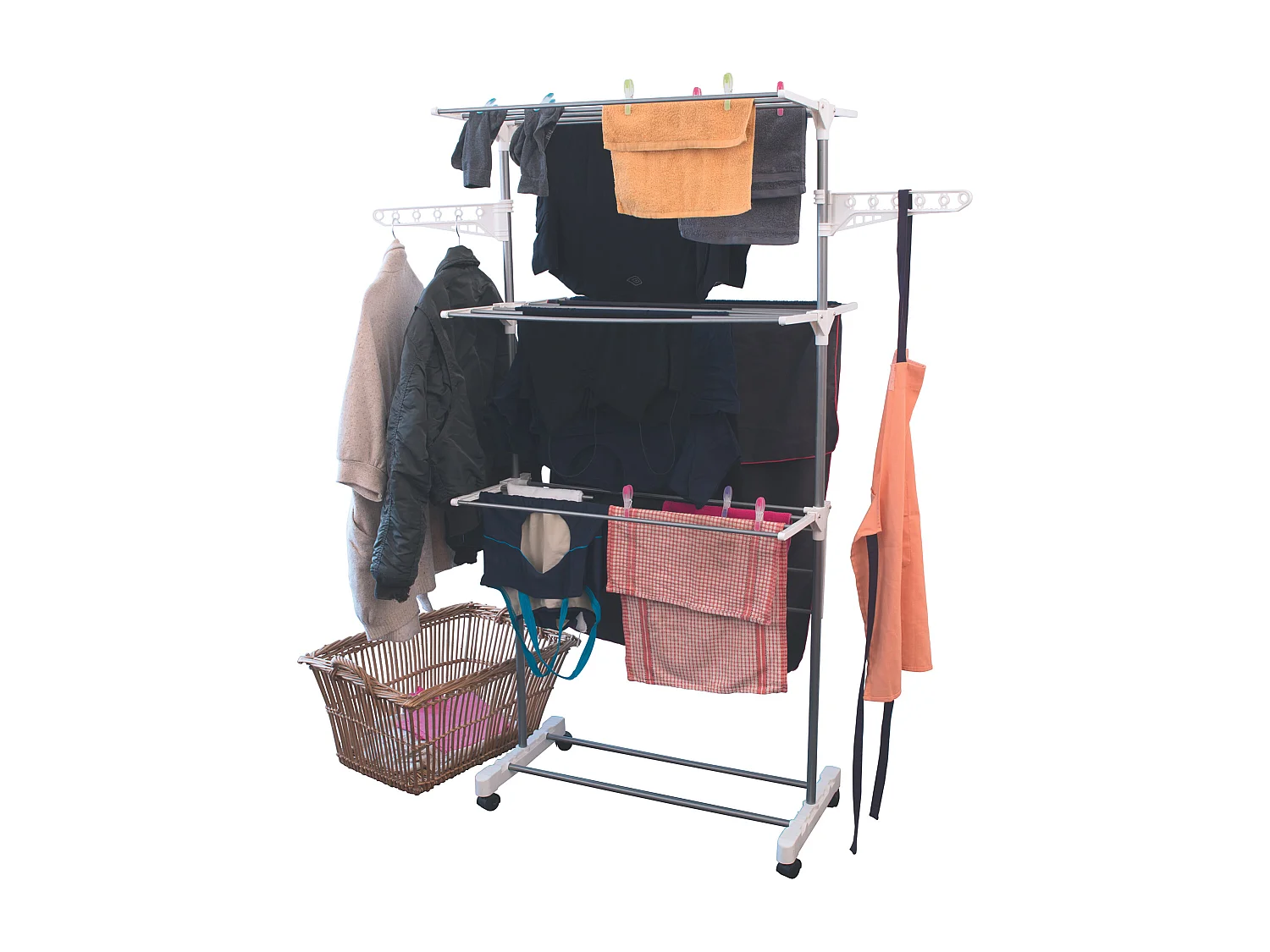 Etendoir A Linge 3 Etages Blanc
