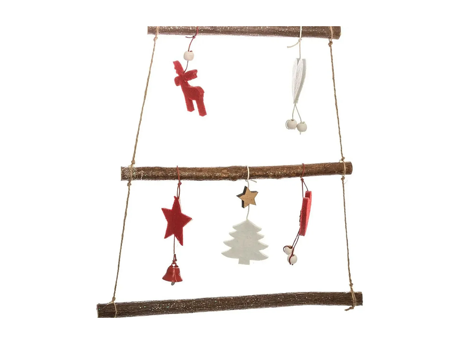 Sapin de Noël Mural "Première Étoile" 88cm Naturel