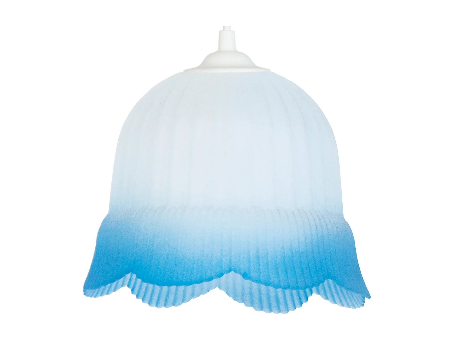 Suspension TOSEL ,verre,Gris ,H80xD17xP17cm