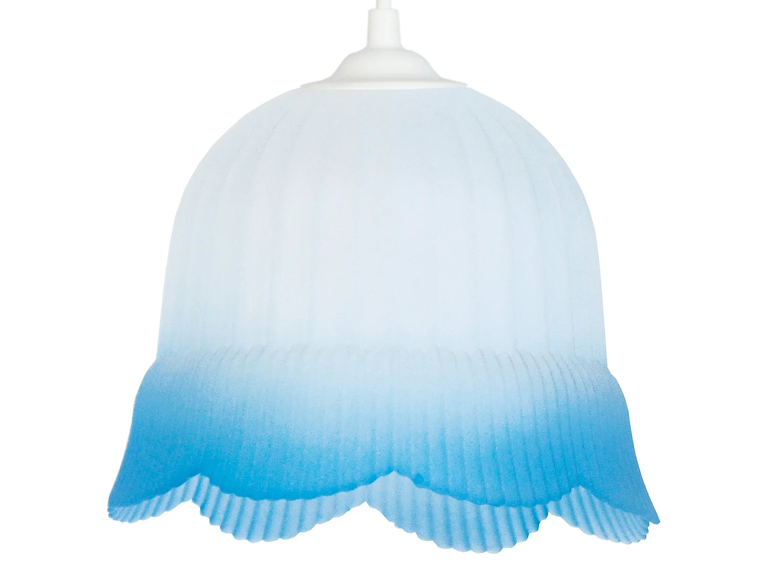 Suspension TOSEL ,verre,Gris ,H80xD17xP17cm