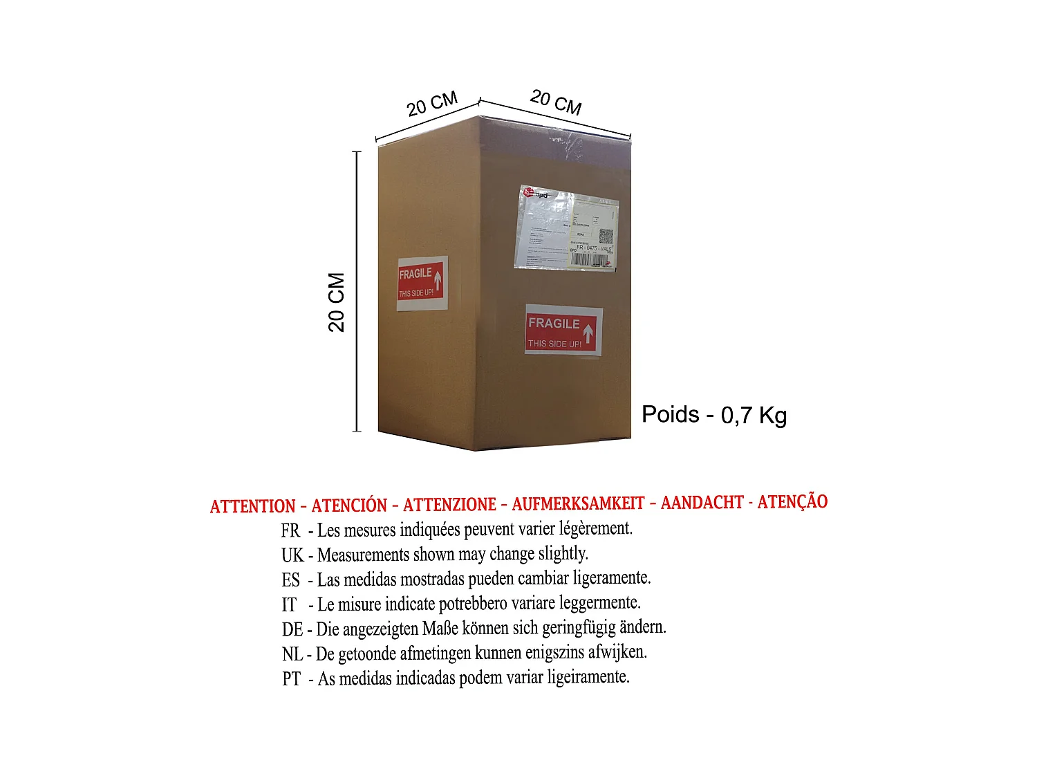 Suspensão TOSEL  CLOCHETE vidro cúpula maçã D35 x  H80  cm