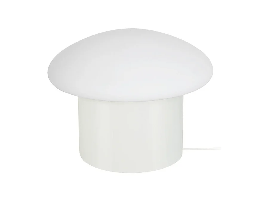 Lampe de chevet colonne bois  beige 25 cm..