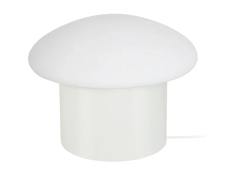 Lampe de chevet colonne bois  beige 25 cm..