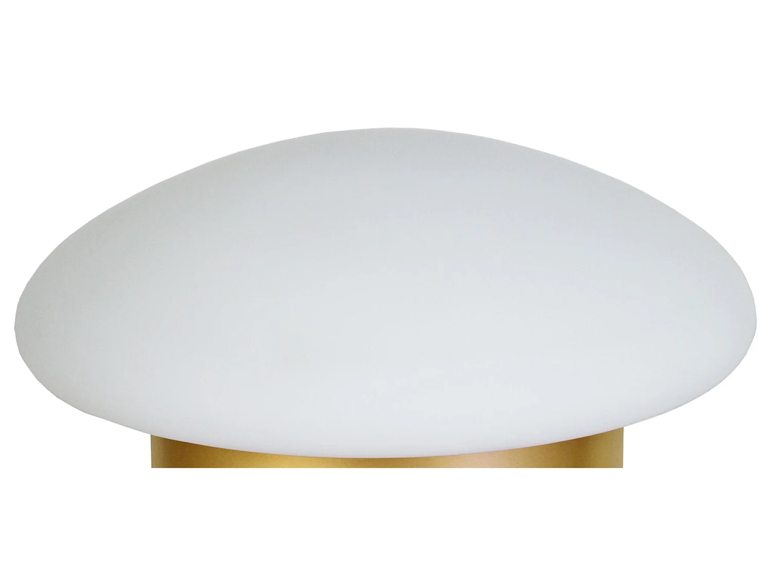 Lampe de chevet champignon métal  aluminium 15 cm..