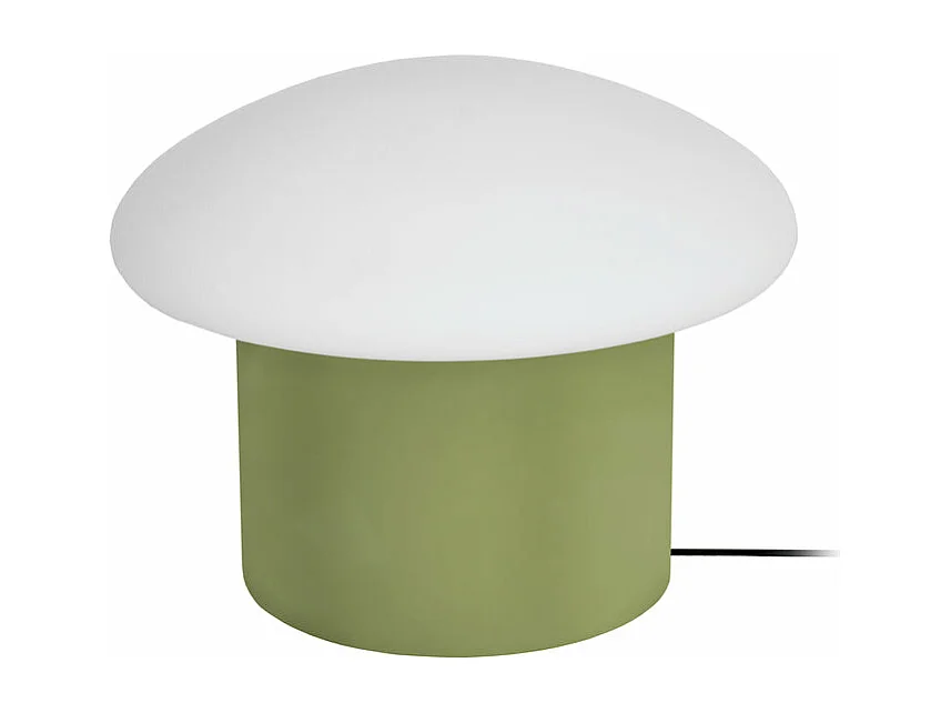 Abajur TOSEL IDUN Lot 2 tecido tripé tambor D30 x  H56  cm