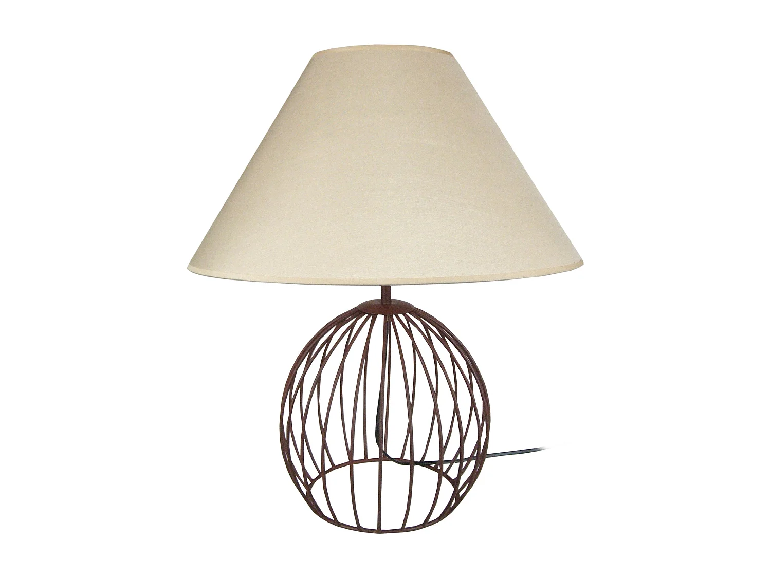 Abajur TOSEL VILI tecido coluna cilindro D30 x  H54  cm