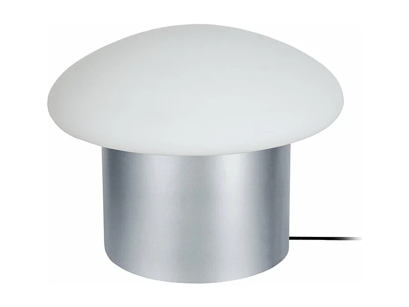 Lampe de chevet champignon métal  ivoire 15 cm..